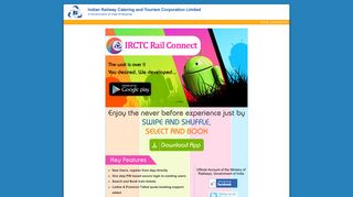 
                            5. IRCTC Android App-IRCTC Connect