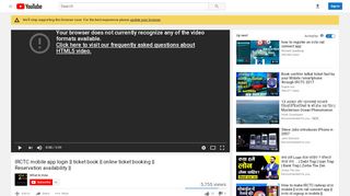 
                            10. IRCTC mobile app login || ticket book || online ticket booking ...