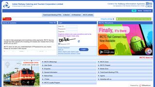 
                            8. IRCTC Next Generation eTicketting System