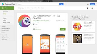 
                            5. IRCTC Rail Connect - for RAIL SAARTHI - Apps on Google Play