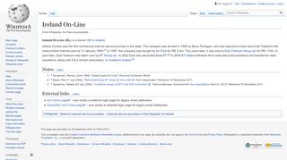 
                            12. Ireland On-Line - Wikipedia