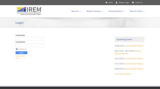 
                            6. IREM Chapter 9 – Login