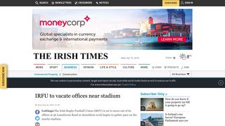 
                            11. IRFU to vacate offices near stadium - The Irish Times