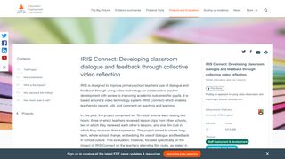 
                            11. IRIS Connect: Developing classroom dialogue and feedback through ...