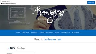 
                            6. Iris Openspace Login | Barringtons | Accountants Stoke on Trent ...