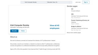 
                            13. Irish Computer Society | LinkedIn