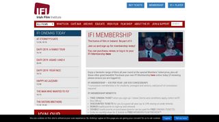 
                            3. Irish Film Institute -IFI Membership