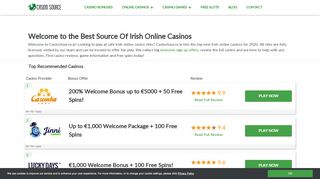 
                            10. Irish Online Casino Guide - Ireland's Best Online Casinos