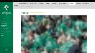 
                            9. Irish Rugby | Tickets