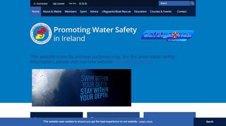 
                            4. Irish Water Safety - welcome