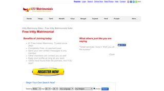 
                            10. Iritty Matrimony, Iritty Matrimonial Sites, Free Iritty Matrimonials India ...