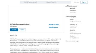 
                            10. IROKO Partners Limited | LinkedIn