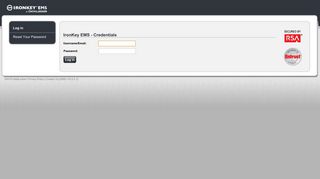 
                            10. IronKey EMS: Login