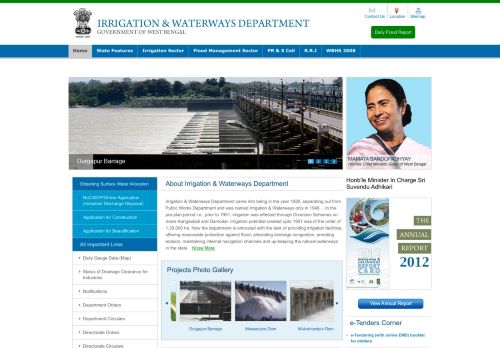 
                            2. Irrigation & Waterways Department