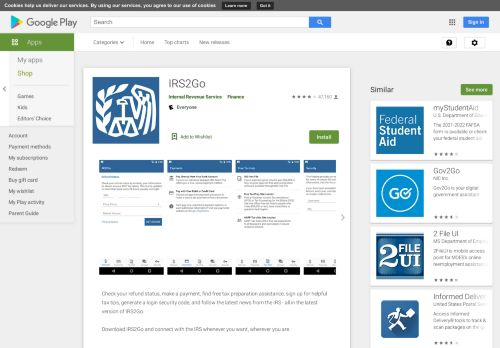 
                            12. IRS2Go - Apps on Google Play