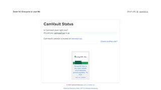 
                            4. Is camvault.xyz down?