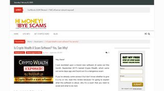 
                            8. Is Crypto Wealth a scam software? Yes, see why! - Hi Money Bye Scams