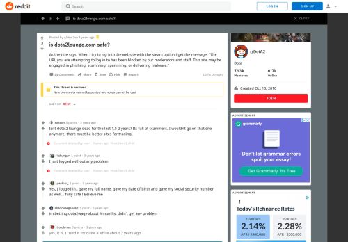
                            11. is dota2lounge.com safe? : DotA2 - Reddit
