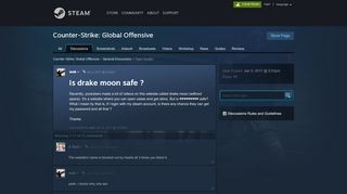 
                            12. Is drake moon safe ? :: Counter-Strike: Global Offensive General ...