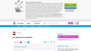 
                            8. is er gratis wi-fi in schiphol? - Startpagina GoeieVraag