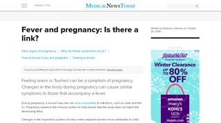 
                            9. Is fever a sign of pregnancy? - Medical News Today