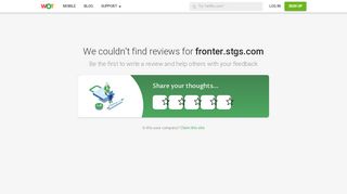 
                            13. Is fronter.stgs.com Safe? Community Reviews | WoT (Web of Trust)