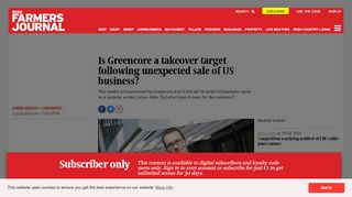 
                            4. Is Greencore a takeover target following unexpected sale of US ...