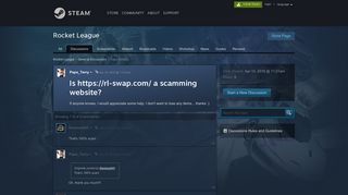 
                            2. Is https://rl-swap.com/ a scamming website? :: Rocket League General ...