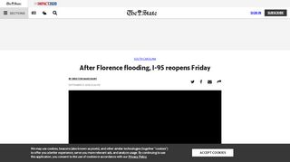 
                            8. Is I-95 open in SC? It is a week after Hurricane Florence | The State