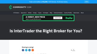 
                            8. Is InterTrader the Right Broker for You? - Commodity.com