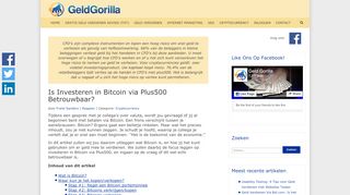 
                            10. Is Investeren in Bitcoin via Plus500 Betrouwbaar? - Geld Gorilla