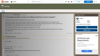 
                            9. Is it actually possible to access your Military email from a home ...