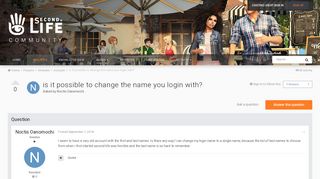 
                            5. is it possible to change the name you login with? - Account ...