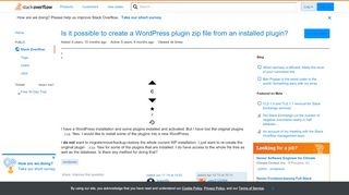 
                            6. Is it possible to create a WordPress plugin zip file from an ...