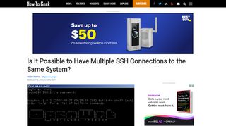 
                            6. Is It Possible to Have Multiple SSH Connections to the Same System?