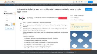 
                            12. is it possible to lock a user account (g suite) programmatically ...