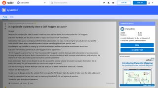 
                            11. Is it possible to partially share a CBT Nuggets account ...
