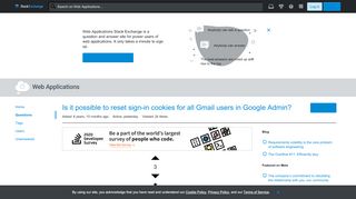
                            9. Is it possible to reset sign-in cookies for all Gmail users in ...
