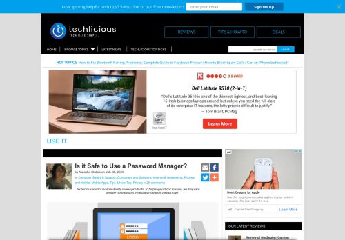 
                            12. Is it Safe to Use a Password Manager? - Techlicious