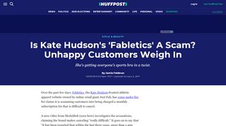 
                            11. Is Kate Hudson's 'Fabletics' A Scam? Unhappy Customers Weigh In ...