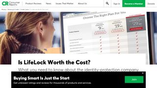 
                            12. Is LifeLock Worth the Cost? - Consumer Reports