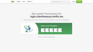 
                            12. Is login.clienttreasury.minfin.am Safe? Community Reviews | WoT ...