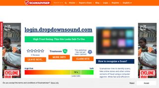 
                            10. is login.dropdownsound.com a scam or legit | login ... - Scamadviser.com