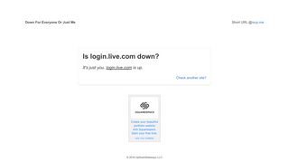 
                            1. Is login.live.com down?