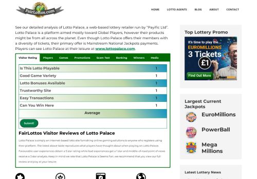 
                            13. Is Lotto Palace A Scam Website? See Our Player Reviews Of ...