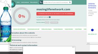 
                            8. Is mazinglifenetwork.com safe or a scam? Find out now! - Scamner