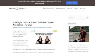 
                            8. Is Mingle Cash a Scam? $57 Per Day on Autopilot - Really? - My ...