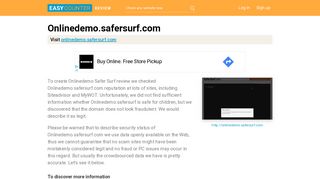 
                            10. Is Onlinedemo.safersurf legit and safe? Onlinedemo Safer Surf ...