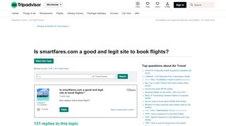 
                            7. Is smartfares.com a good and legit site to book flights? - Air ...