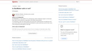 
                            10. Is StarMaker safe or not? - Quora